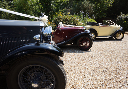 wedding car hire hampshire