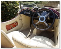 Berty's vinatage interior