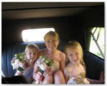 Bridesmaids en-route